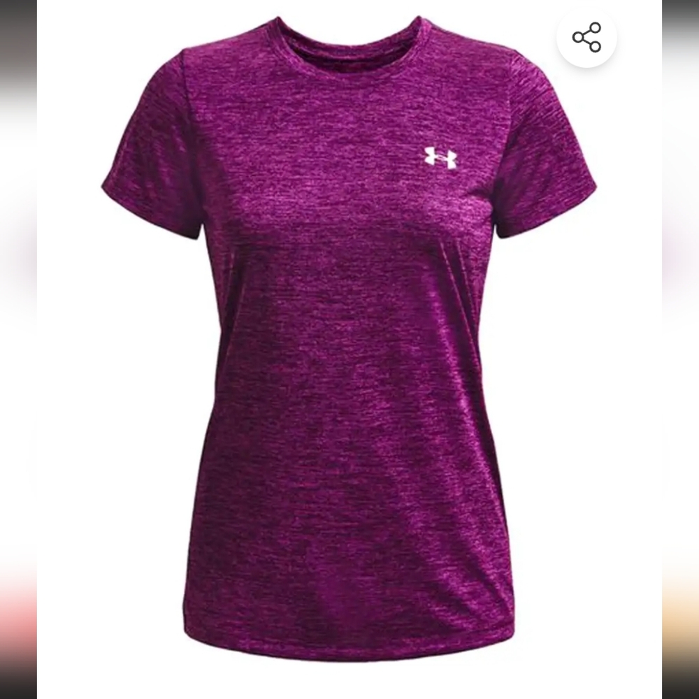 Under Armour Women's Purple Tech Twist T-Shirt